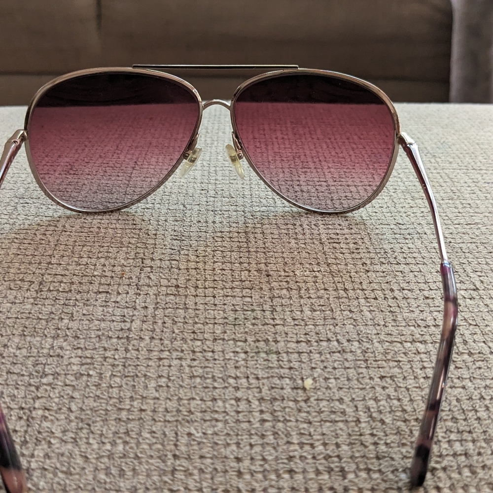 Longchamp aviator fits small light pink gradient